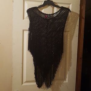 Black shawl Stevie Nicks style